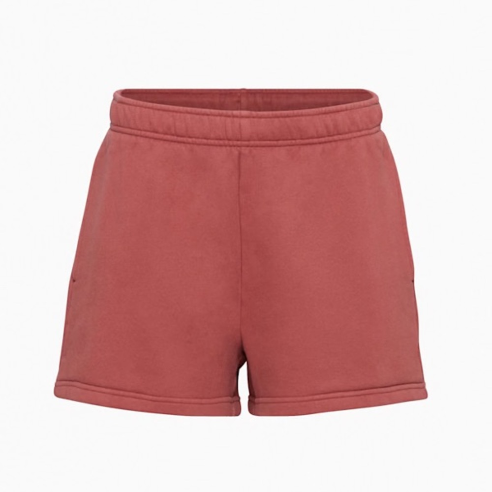 TNA cozy fleece boyfriend basic 3” sweatshorts